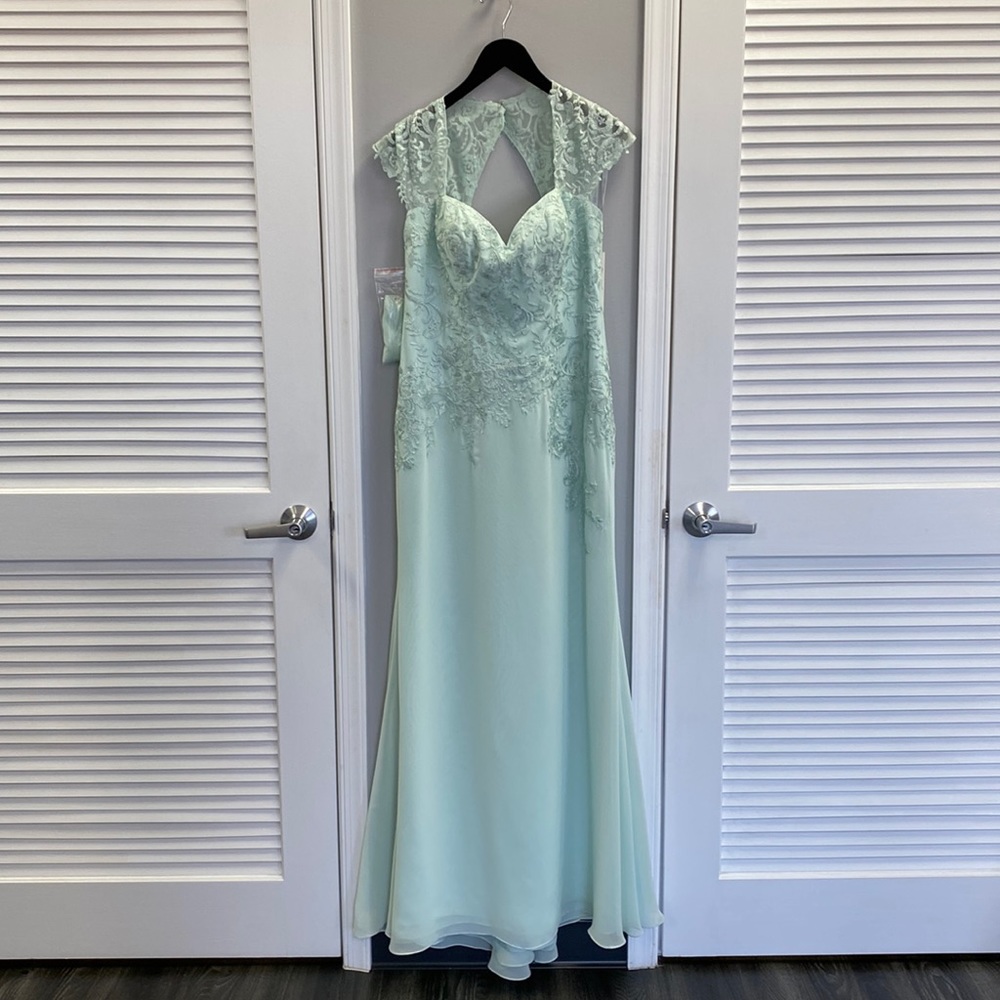 Floor length special occasion gown